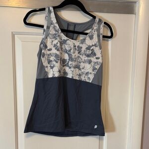 Floral Gray Prince tank top